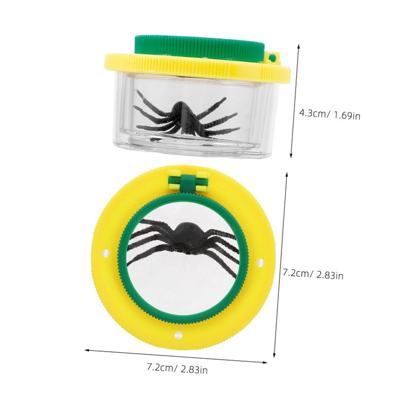 Insect Observation Box with Magnifying Lid Ventilated Container for Kids Nature Study - Image 3
