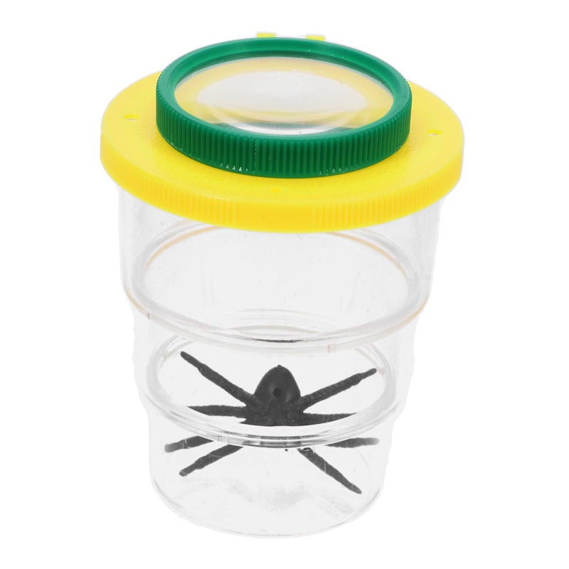Insect Observation Box with Magnifying Lid Ventilated Container for Kids Nature Study - Image 2