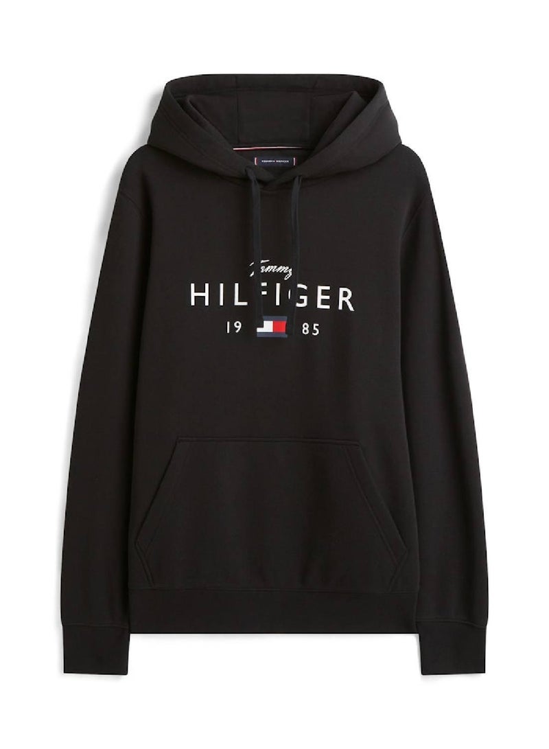TOMMY HILFIGER Logo Graphic Flex Fleece Hoody - Image 4