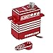 GLOBACT 9kg Metal Servo for TRX4M with Servo Arm High Torque Digital Servo Coreless Motor Servo HV 48V84V for 118 RC Crawler Servo Upgrade Red - Image 2