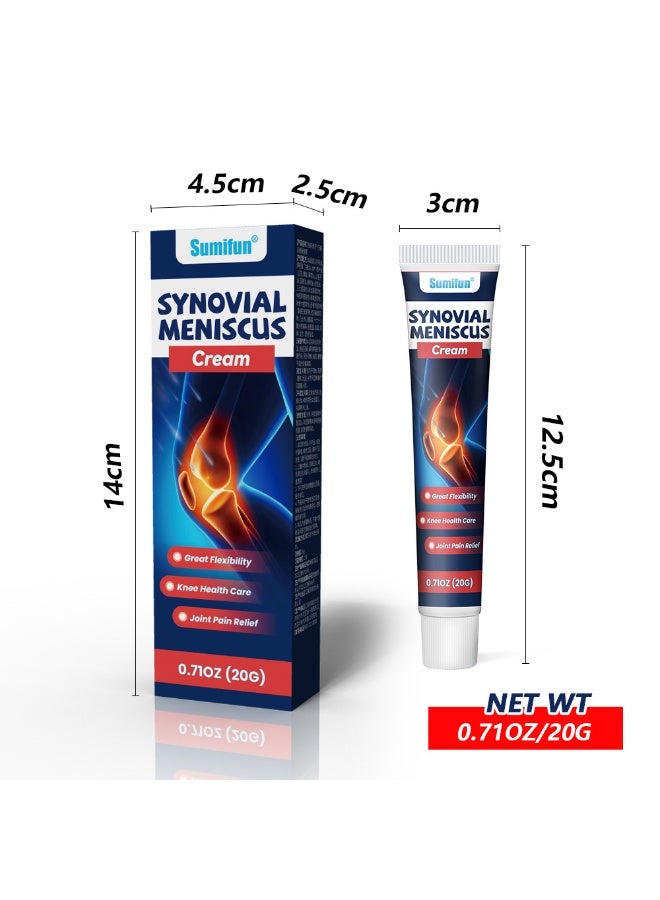 Sumifun Synovial Meniscus Cream Set, Soothing Joint Cream, Repairing Damaged Tendons, Relieving Tension And Pain, Muscle And Joint Pain Relief Ointment