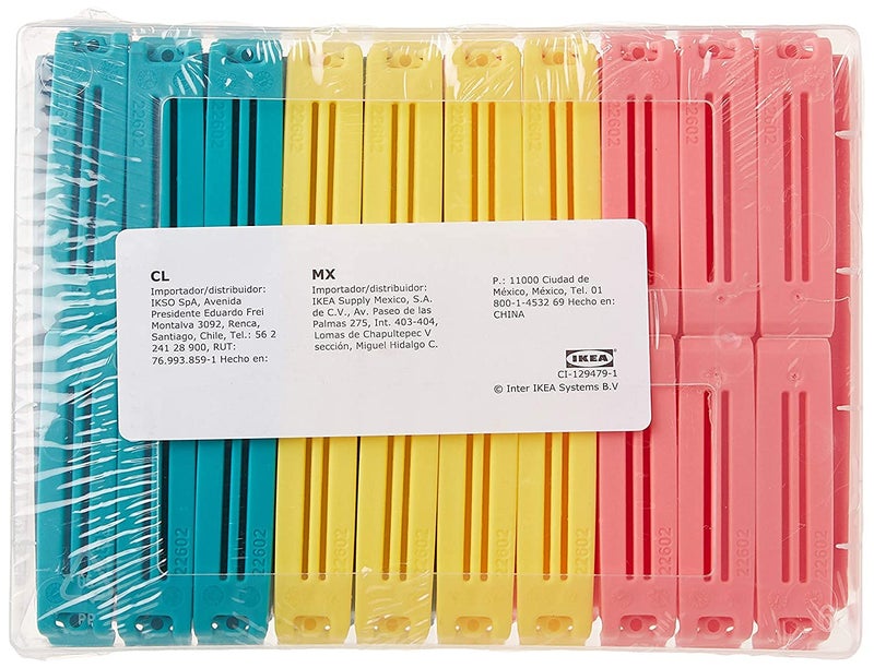 IKEA Bevara Sealing Clip, 30 Piece - Assorted Sizes - Image 3
