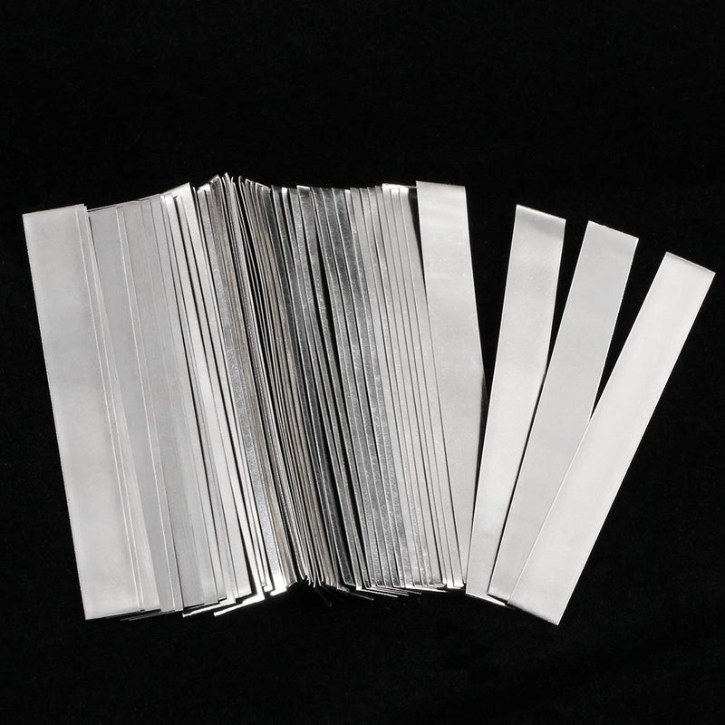 Shonan.Systems SHONAN Pure Nickel Strip 996 Nickel 2 Inches Nickel Strips 015x6x50mm Soldering Tabs for High Capacity 18650 Lithium Battery Pack LiPo NiMh and NiCd Battery Pack and Spot Welding 50 Pcs - Image 4
