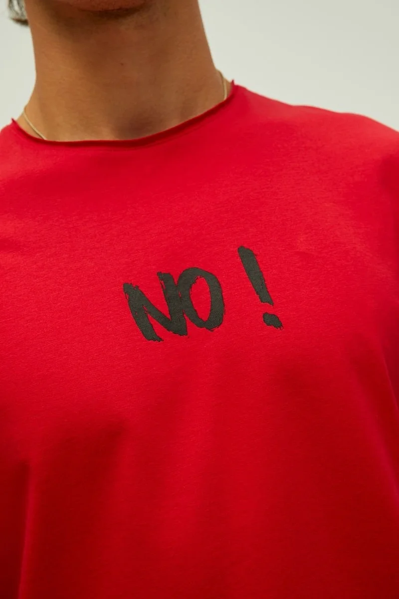 باد بير Men's No T-Shirt-Red 22.01.07.012 Xl - Red