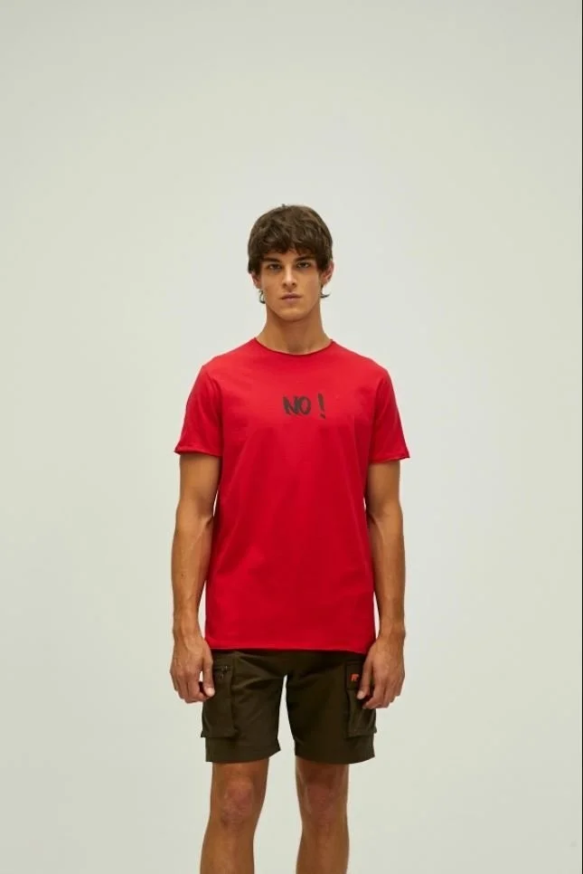 باد بير Men's No T-Shirt-Red 22.01.07.012 Xl - Red