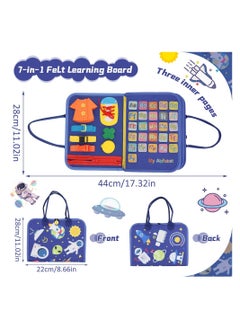 Y&D Busy Board Montessori Toy, Sensory Toys, Preschool Toddler Developing Activity for Toddlers, Toys 1-5 Year Old Girls, Kid Learning Educational  - Image 4