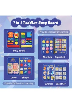 Y&D Busy Board Montessori Toy, Sensory Toys, Preschool Toddler Developing Activity for Toddlers, Toys 1-5 Year Old Girls, Kid Learning Educational  - Image 5