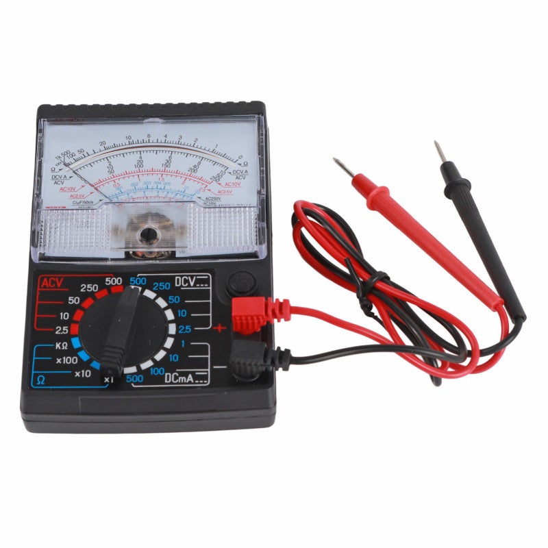 Analog Pointer Multimeter: 18 Grades 21 Ranges - High Accuracy 2.5% Error Multitester for Electricians, Teaching, Radio & Electrical Measurement - Image 1