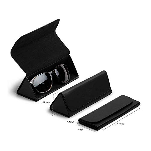 DailyObjects Leather Foldaway Slim Eyewear/Sunglass Case - A Classic and Protective Companion for Your Sunglasses - Image 4