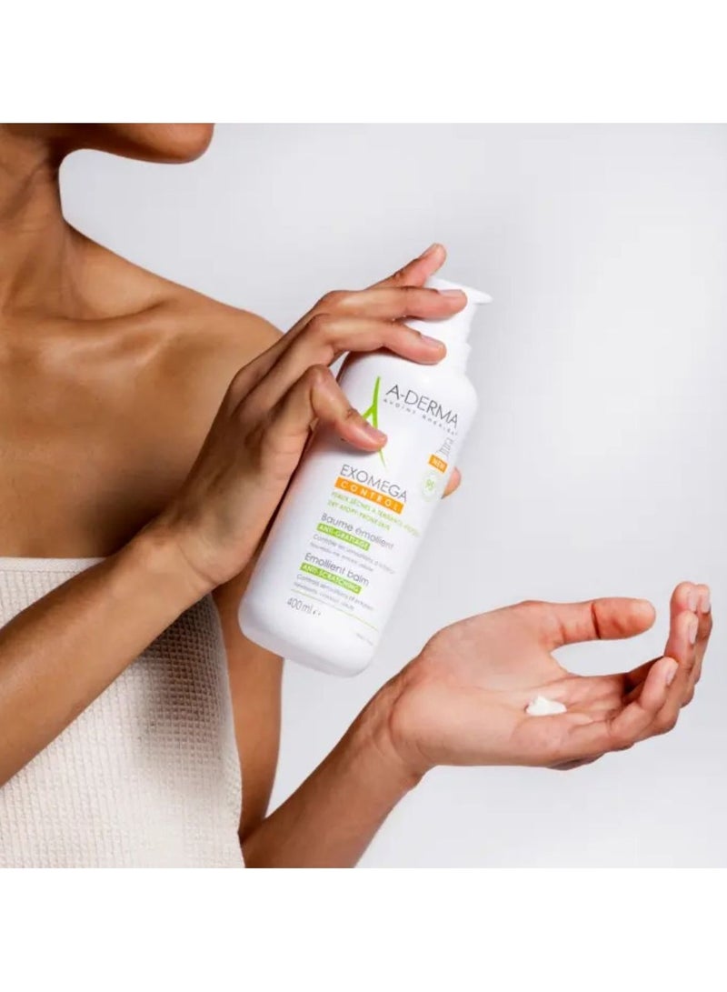 ADERMA A Derma Exomega Control Emollient Balm 400ml  - Image 2