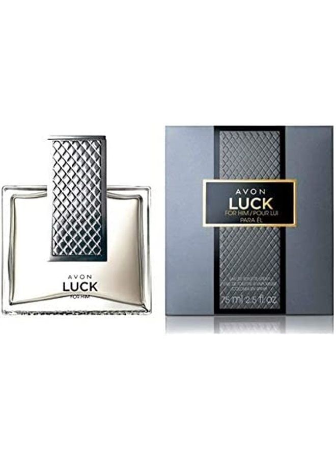 Avon Luck for Him Eau De Toilette Spray 2.5 Oz - Image 2