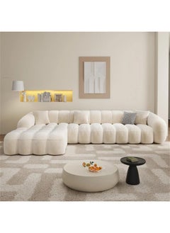 Comfynest Fabric Overstuffed Multifunctional Sofa Set – Multiple Options Available (L Shape With Ottoman, Right) with Matching FootRest  - Image 2