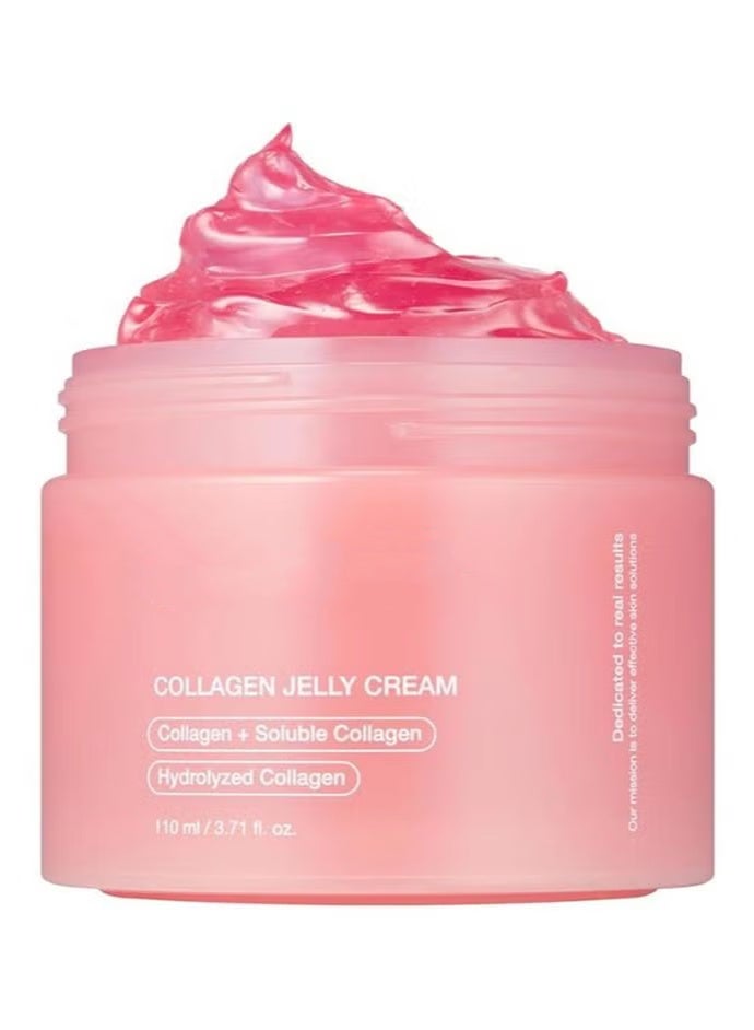 Collagen Jelly Cream: Niacinamide & Freeze-Dried Hydrolyzed Collagen | 24H Radiance, Barrier Boost & Firming(3.71 fl oz) - Image 1