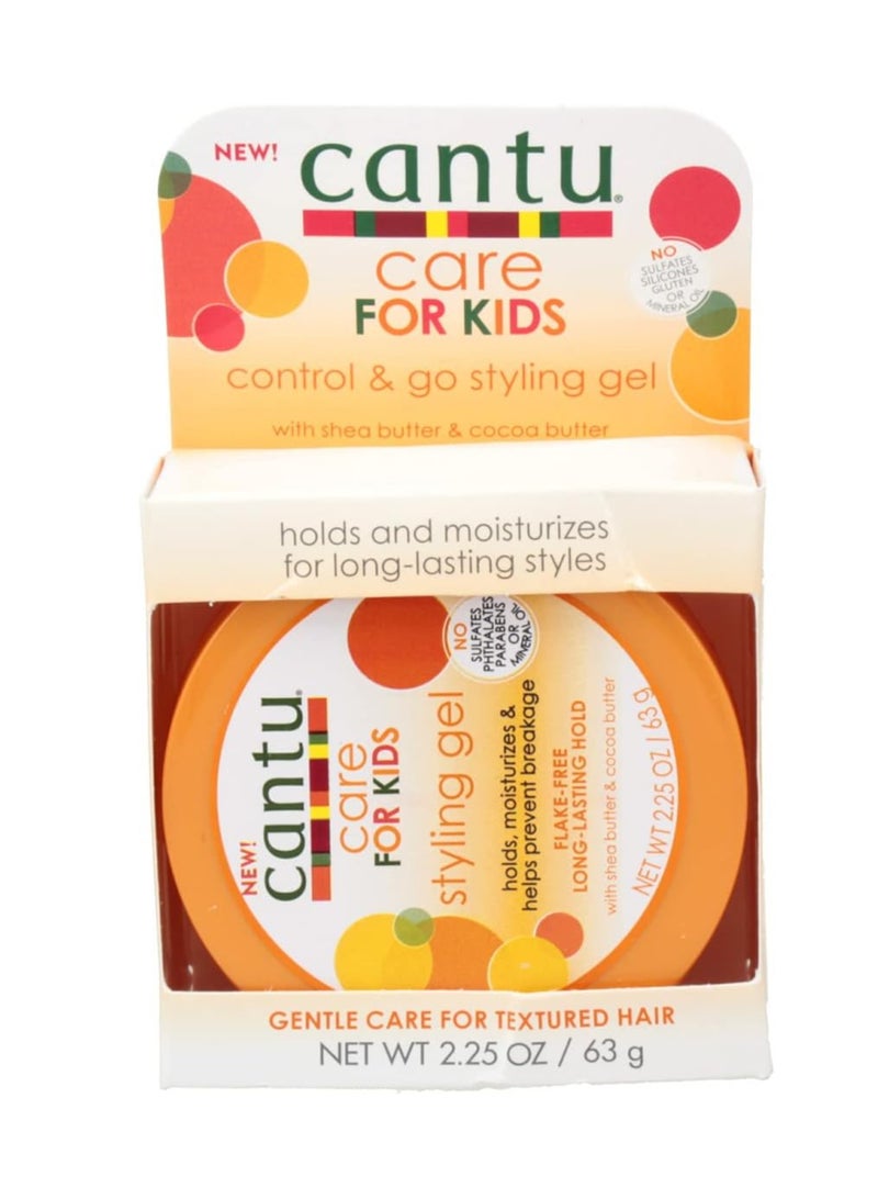 Cantu Kids Styling Gel, 2.25 oz 63g