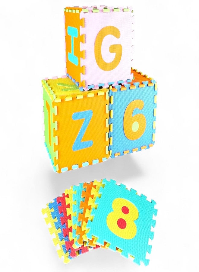 Zon Ex Kids Play and Learn Alphabet Foam Mat, Colourful Puzzle Mats with Letters A-Z - Image 3