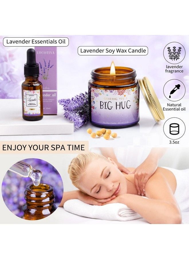 LUCOTIYA - Birthday Gifts For Women Relaxation Gifts For Mom Spa Basket For Best Friends Unique Gifts For Women Sleep Well Gift Set Self Care Gifts Get Well Soon Gifts For Sister Wife Her Coworker Bestie - Image 1