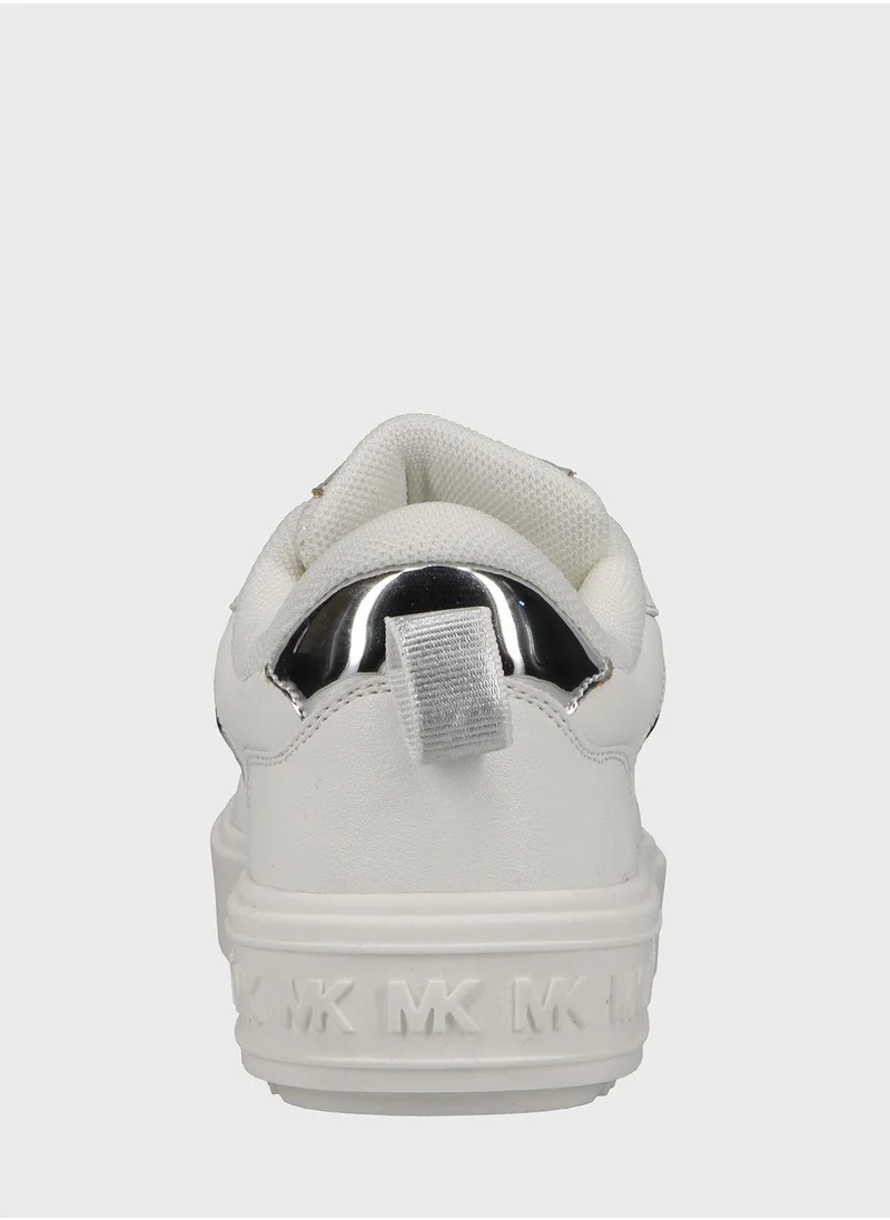 Michael Kors Youth Emmet Rumi Low Top Lace Up Sneakers