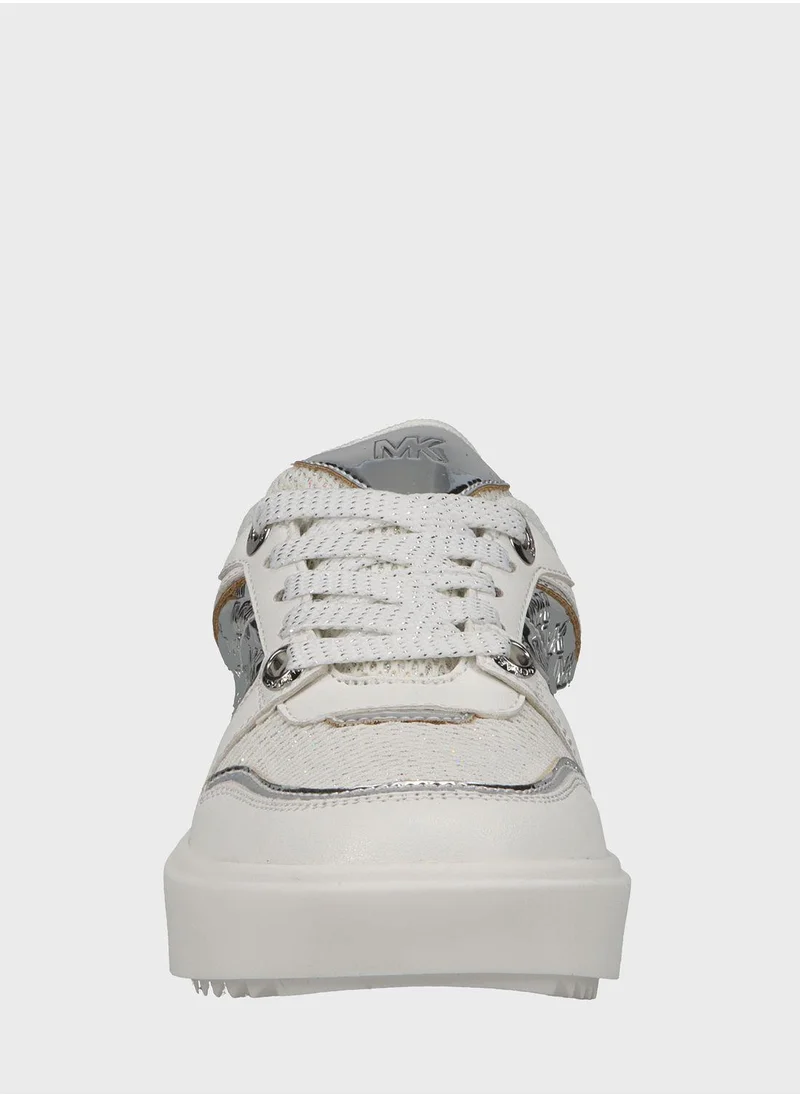 Michael Kors Youth Emmet Rumi Low Top Lace Up Sneakers