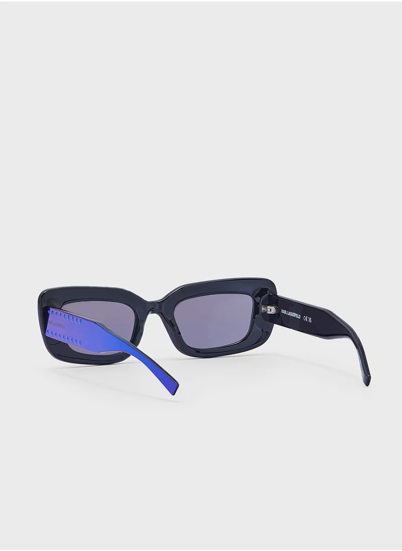 كارل لاغرفيلد Modified Rectangle Sunglasses