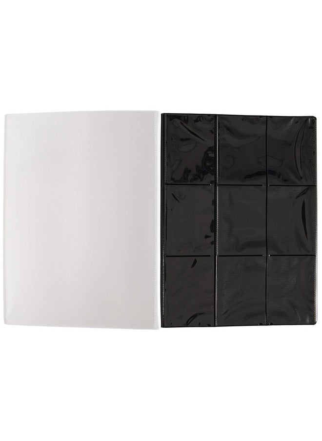 Monster Protectors - Monster Binder 9 Pocket Side Loading Trading Card Album Matte White Holds 360 Standard Size Tcgs Compatible With Yugioh Magic The Gathering Pokémon And Sports Cards Safe And Secure Storage - Image 1