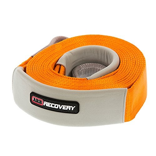 ARB ARB710LB 3-1/4" x 30' Recovery Snatch Strap Minimum Breaking Strength 24000 lbs Kinetic Stretch 20% With Reinforced Eyes and Protector Sleeves - Image 1