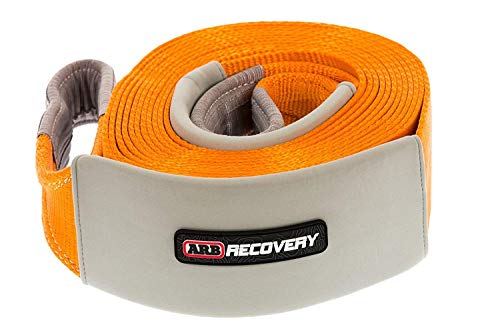 ARB ARB710LB 3-1/4" x 30' Recovery Snatch Strap Minimum Breaking Strength 24000 lbs Kinetic Stretch 20% With Reinforced Eyes and Protector Sleeves - Image 3