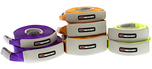 ARB ARB710LB 3-1/4" x 30' Recovery Snatch Strap Minimum Breaking Strength 24000 lbs Kinetic Stretch 20% With Reinforced Eyes and Protector Sleeves - Image 5