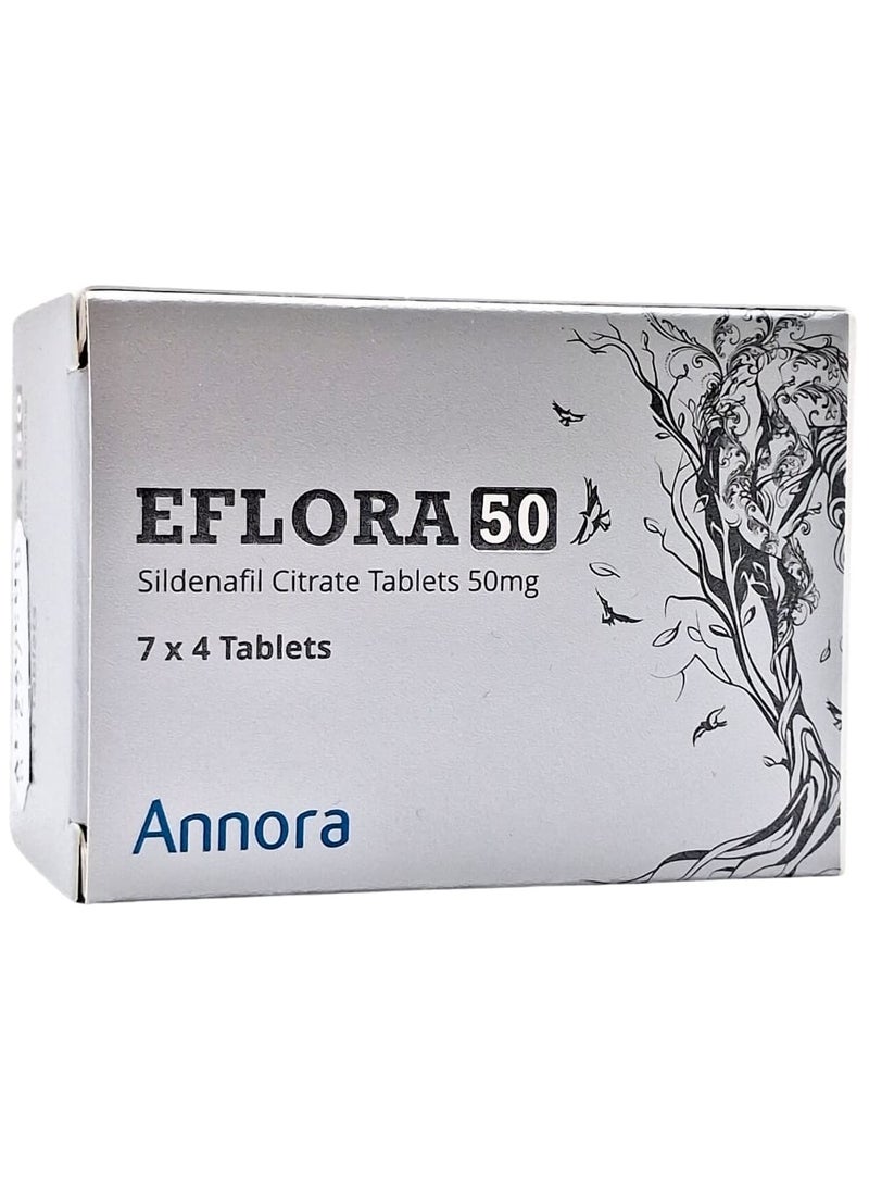 EFLORA 50MG TAB 28'S