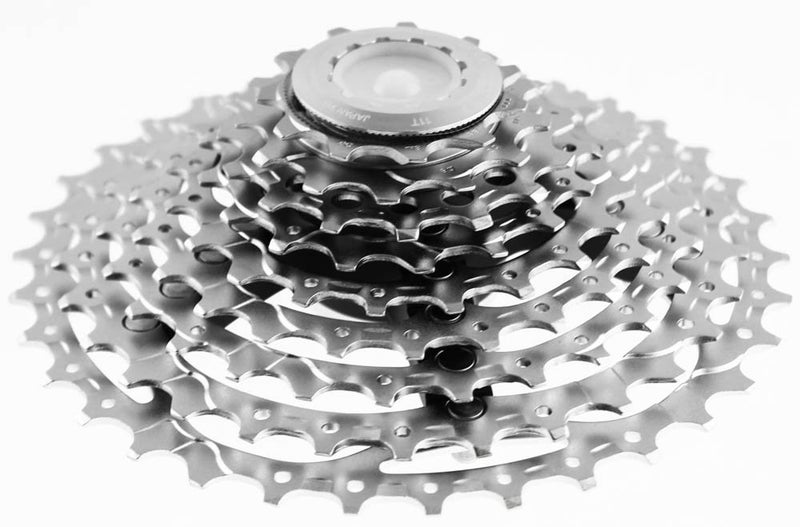 Shimano CS-M771 XT Bicycle Cassette (9-Speed, 11/34T, Silver) - Image 2