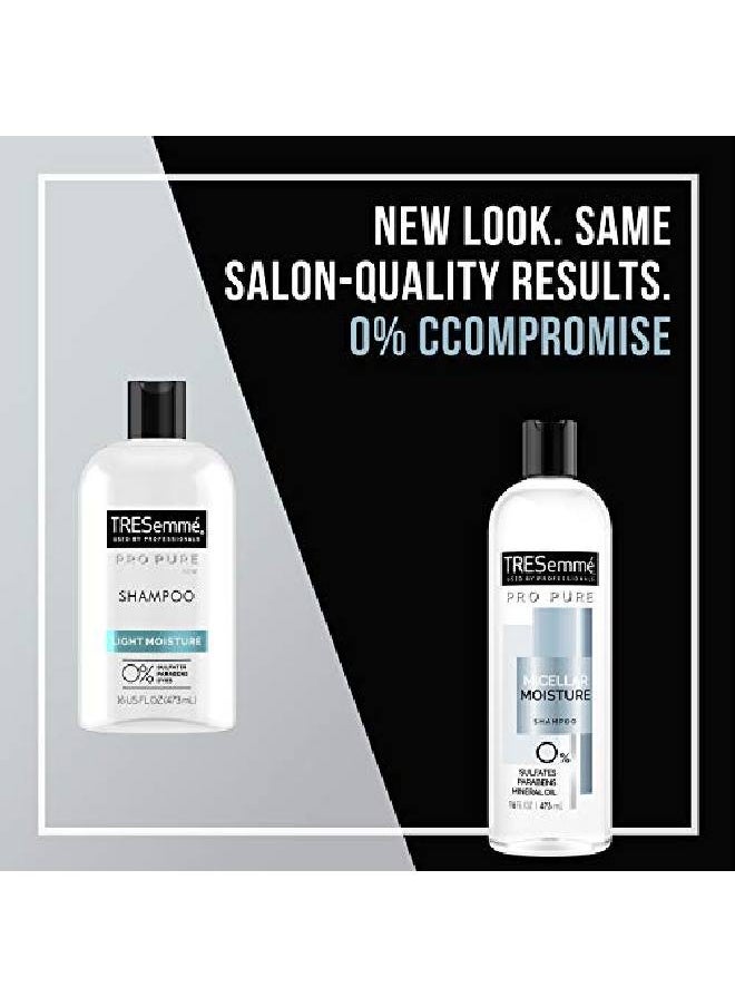 TRESemmé - Pro Pure Shampoo For Daily Moisture Micellar Moisture Paraben Free Dye Free Moisture Shampoo 16 Oz - Image 1