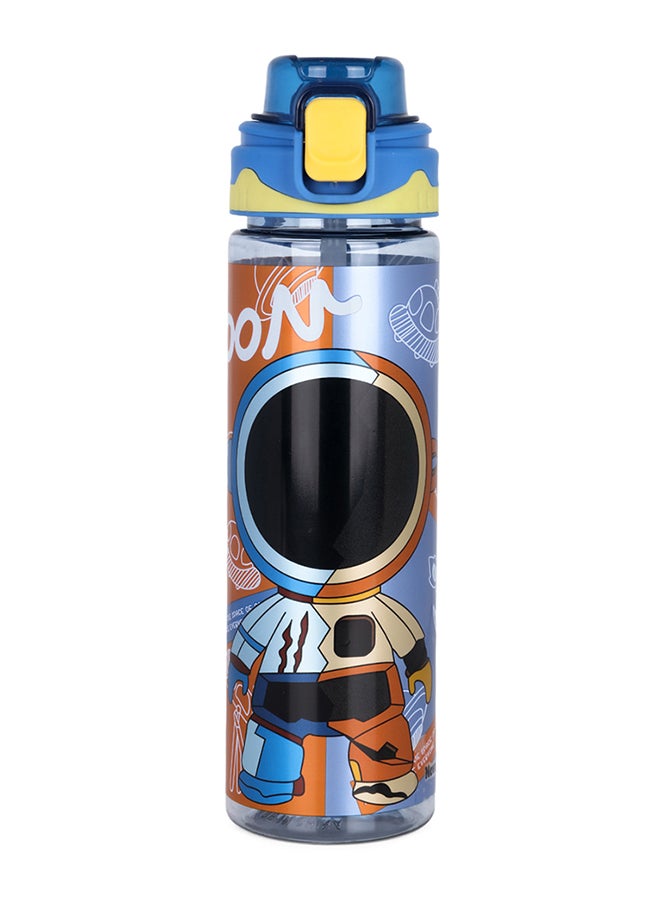 Nova kids زجاجة مياه بشفاطة 700 مل - أصفر - Image 1