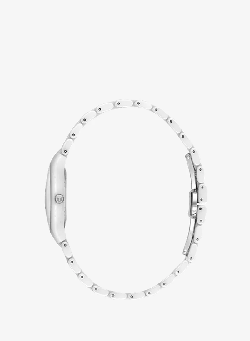 Freelook Paris Freelook Paris - Charmant Women's Watch | Ceramic Case | Ceramic Band | White & Round Dial | Analog | Quartz | Mineral Glass | Premium Luxury Watch | Ideal Gift | Water Resistant 30 Meters