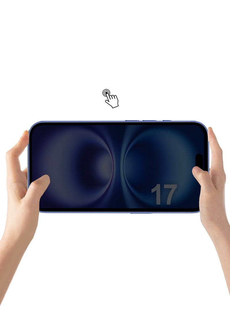 Premium 3D Privacy Screen Protector for iPhone 17, Anti-Spy Tempered Glass HD Clear View Easy Installation - Image 4