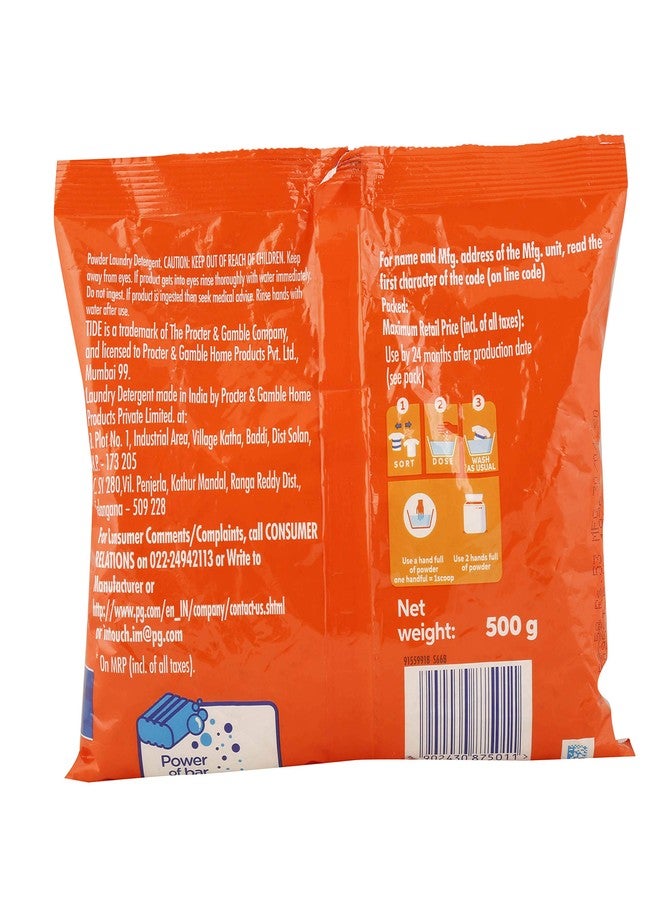 تايد مسحوق تايد بالليمون والنعناع 500 غرام - - Image 5