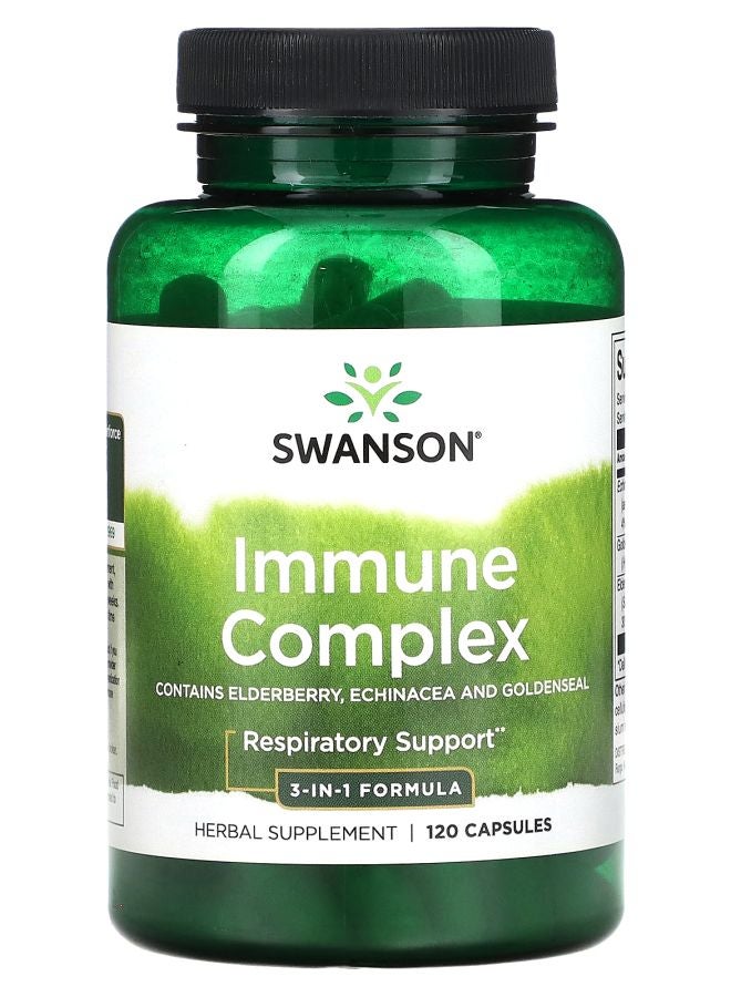 SWANSON Immune Complex 120 Capsules - Image 1