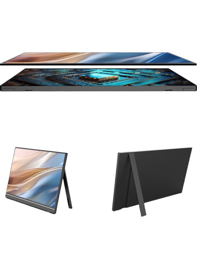 ARZOPA شاشة أرتزوبا المحمولة مقاس 14 بوصة، شاشة ثانوية للابتوب مع منفذي Type-C، عرض لجهاز Switch Ps5/4، A1 Gamut Slim - Image 2