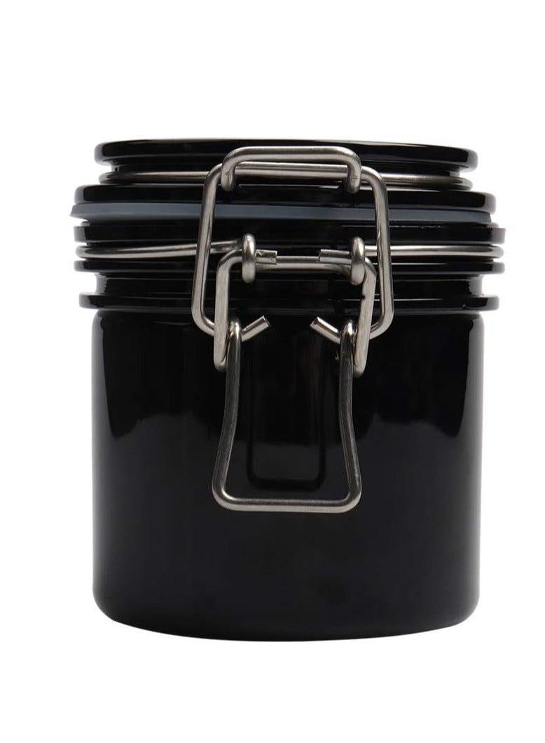 Mekupeu Eyelash Glue Storage Tank Individual Adhesive Stand Activated Carbon Cylinder Jar Sealed Container Lash Extension Tool, Black, 1PCS - Image 3