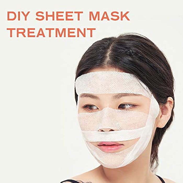 White Rabbit – Naked Cotton Stripped – 100% Unbleached Cotton Sheets for DIY Face Masks | Soak in Toner, Serum & Essence | Lint-Free, Natural & Cruelty-Free | Korean Skin Care Product (180 Count) - Image 3