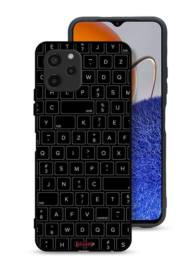 Tolwak Huawei nova Y61 Protective Case Cover Random Keyboard Keys Pattern - Image 1