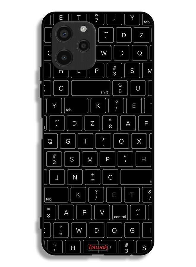 Tolwak Huawei nova Y61 Protective Case Cover Random Keyboard Keys Pattern - Image 2