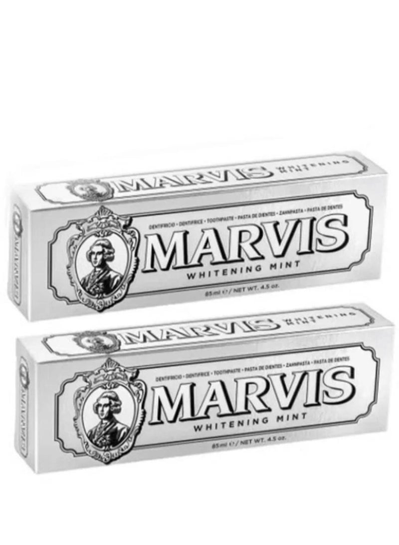 مارفيس عبوتين من معجون مارفيس لتبييض الأسنان بالنعناع 85 مل - Image 1
