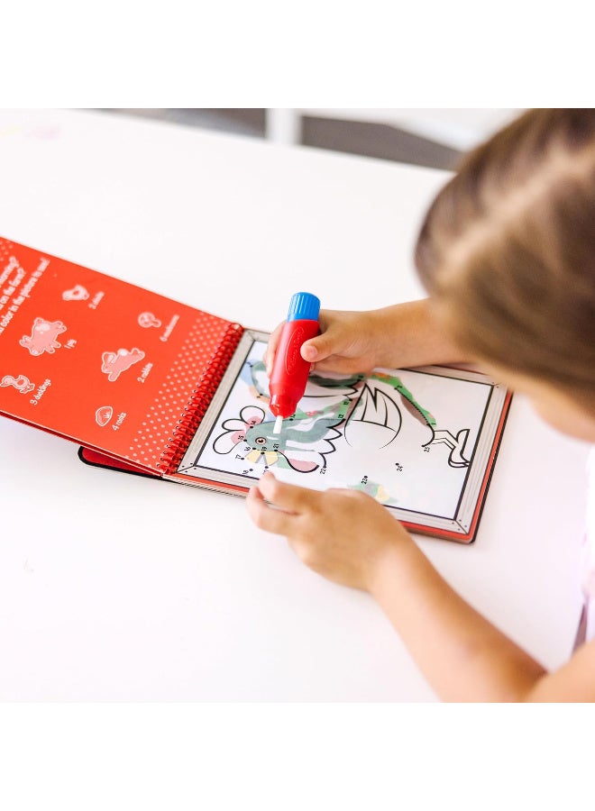 Melissa & Doug Water WOW Farm – Connect the Dots Activity Pad | 4 Reusable Pages & Refillable Water Pen | No-Mess Coloring Book - Image 5