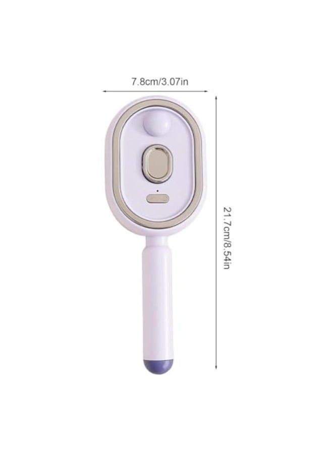 Steam Hair Straightener Brush,Detangling Rechargeable Comb with Oil, Measuring Cup,Hair Steamer Brush | for Home Smoothing Curly Thick Straight Wavy Women Girls Travel Everyday - Image 5