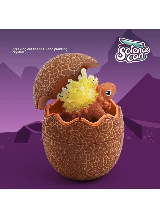 Children Science Experiment Suit Primary School Students Stem Toy Planting Growth Crystal Crystal Cultivation Diy Handmade-Color:Crystal Growth Dinosaur Series Stegosaurus