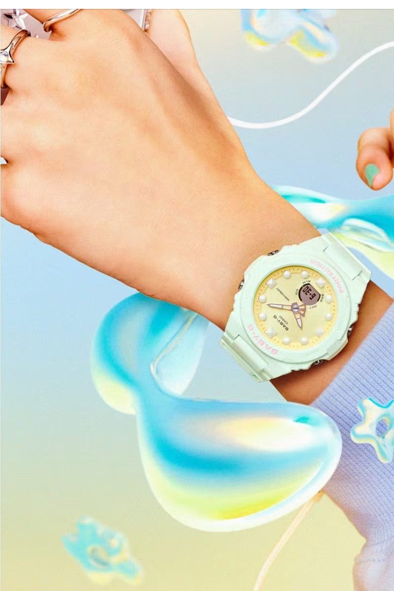 CASIO Women's Analog-Digital Watch - BGA-320FH-3ADR - Image 2