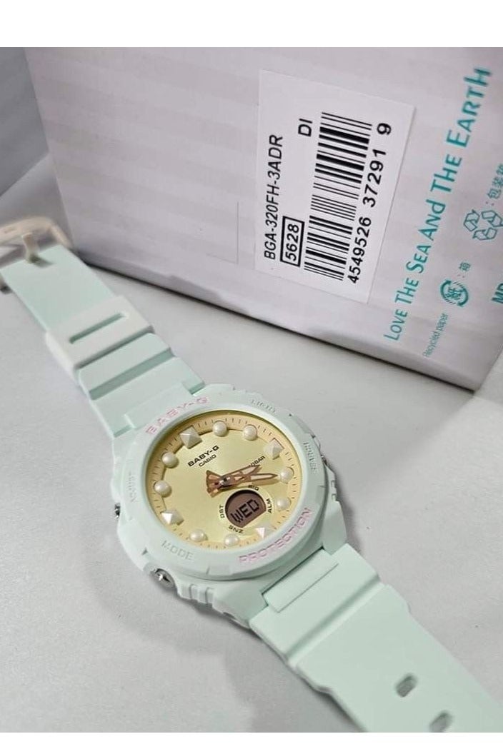 CASIO Women's Analog-Digital Watch - BGA-320FH-3ADR - Image 3