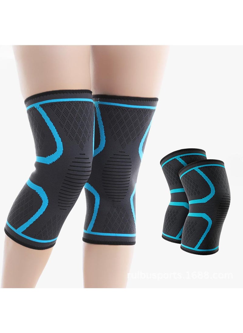 Dual Pack Compression Knee Sleeves for Men and Women - Pain Relief, Arthritis, Recovery, Sports Support for Walking, Running, and More - pzsku/ZFD56665C41584F55E43BZ/45/_/1713522416/b640b124-09a5-4c6a-bde9-c140e72fc29c