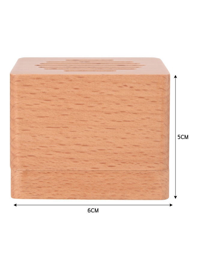 نيبمينينت Wooden Minimalism Cube Musical Box - Image 2
