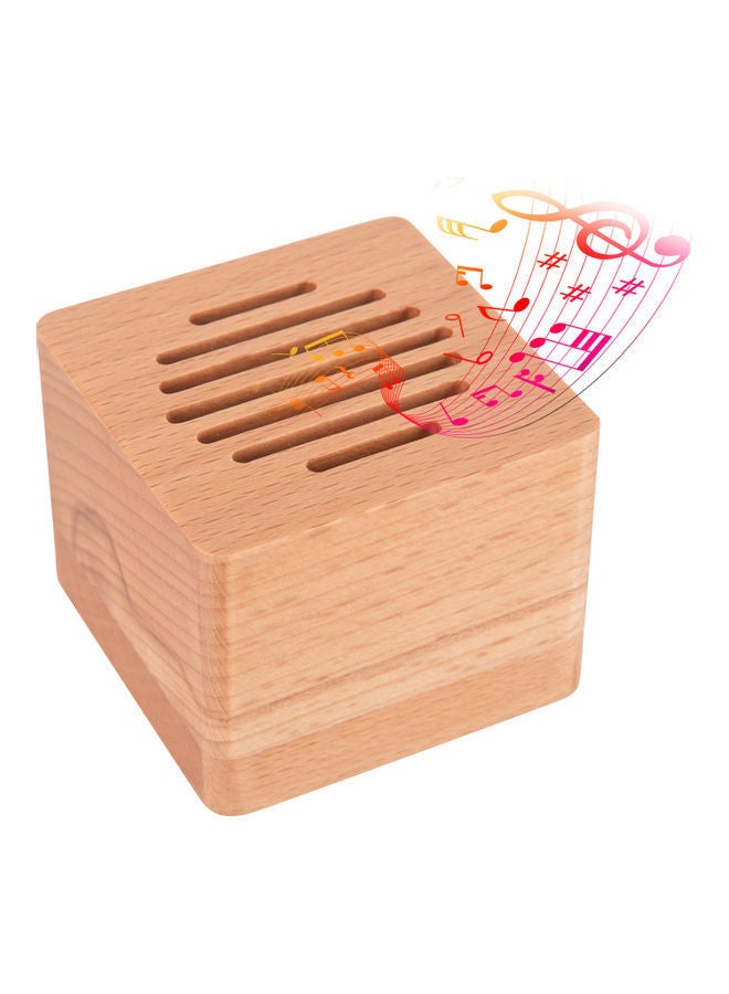 نيبمينينت Wooden Minimalism Cube Musical Box - Image 3