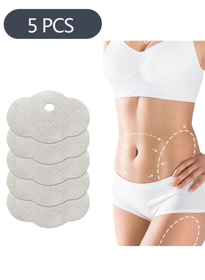 EELHOE 5-Piece Belly Shaping Patch, Belly Shaping Patch, Firming and Shaping Contouring Patch Slimming Body Wrap, Belly Fat Burner  - Image 1